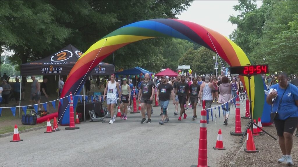 Piedmont Park hosts Atlanta Pride Run and Walk 5K